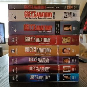 Grey's Anatomy Seasons 1-8